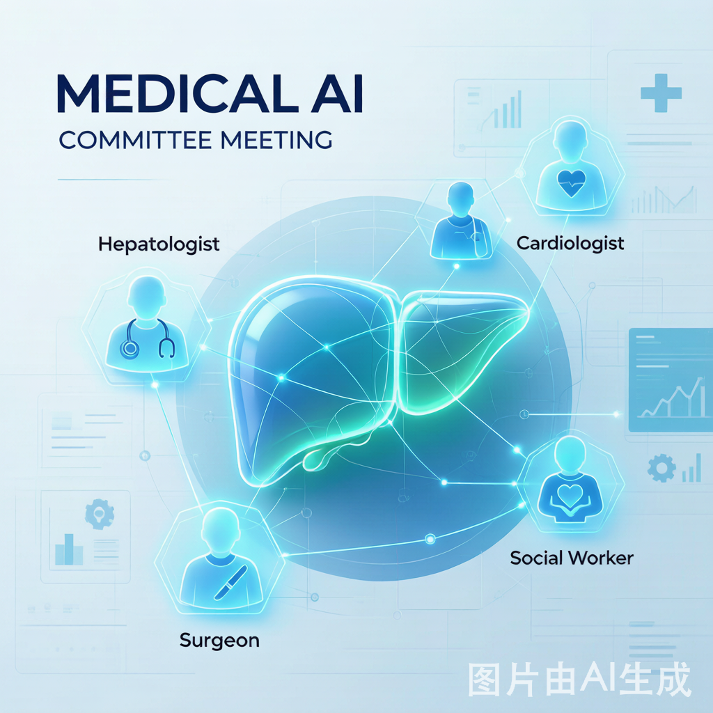 【今日医疗AI速递】Lancet子刊：多智能体AI精准模拟肝移植委员会决策，禁忌症识别准确率达98%